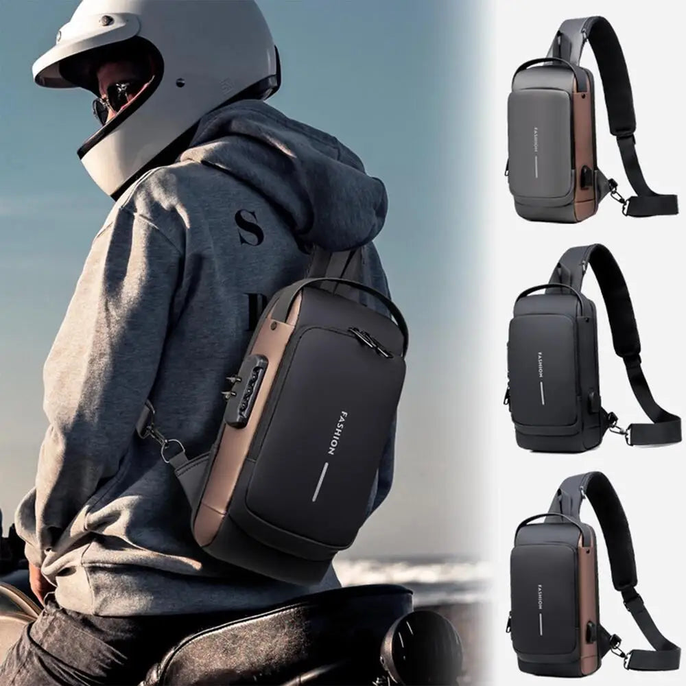 Men's Anti-Theft Sling Pack