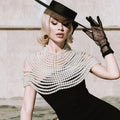 Pearl Body Chain Jewelry Top