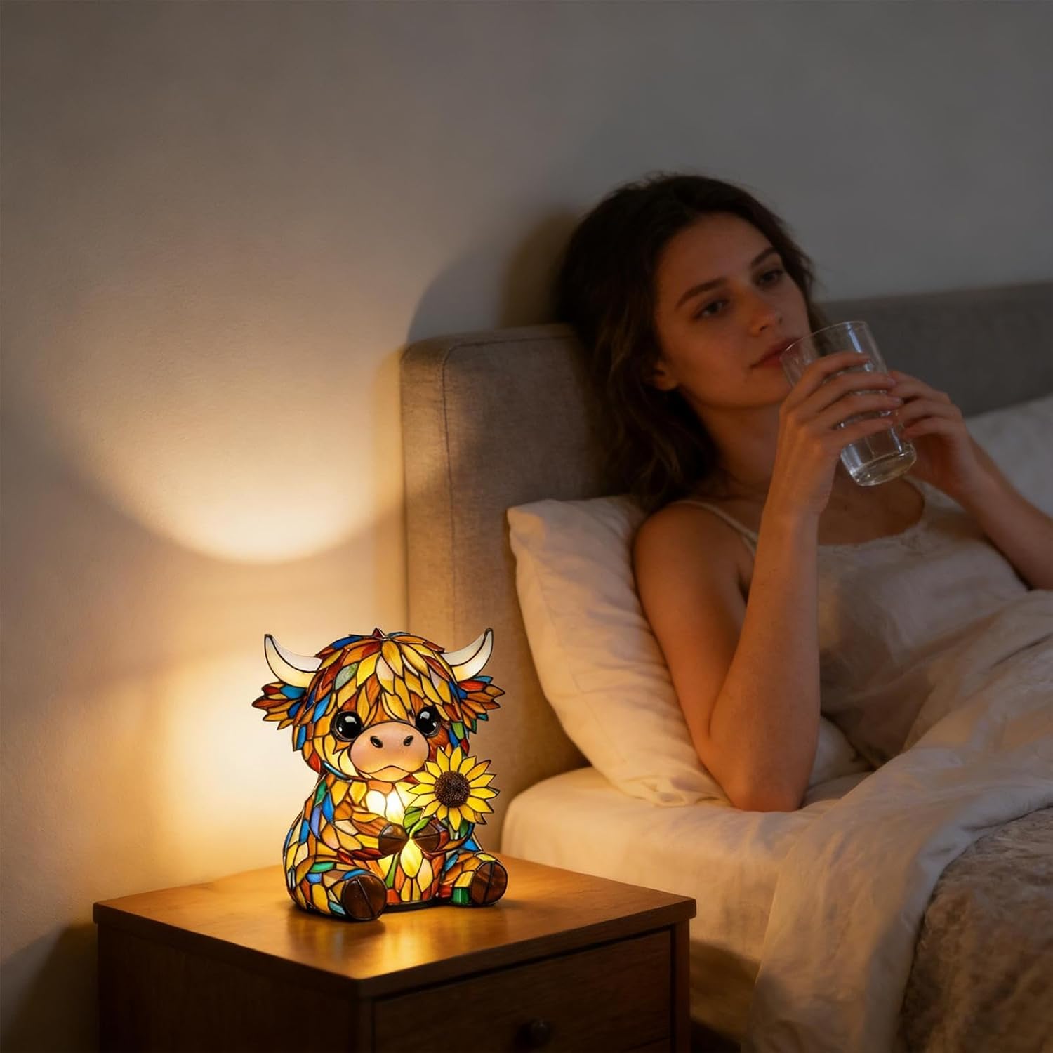 Cozy Cow Glow Lamp