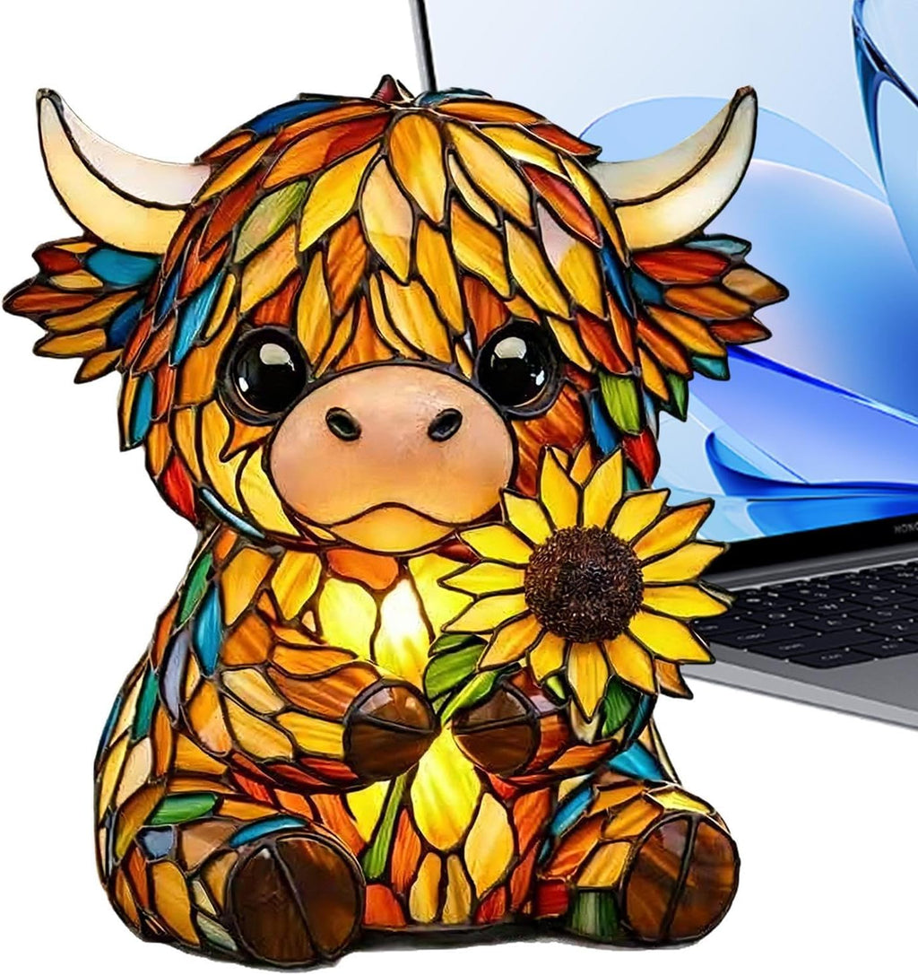 Cozy Cow Glow Lamp