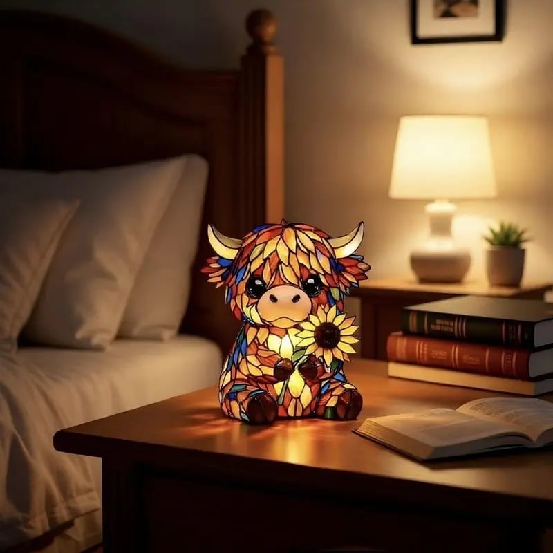 Cozy Cow Glow Lamp